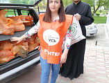Приход храма Архистратига Михаила станицы Вешенской принял участие в акции «Корзина доброты»