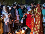 Праздник Светлого Христова Воскресения встретили в Покровском кафедральном соборе города Шахты