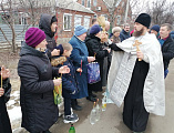 В Свято-Андреевском храме г. Миллерово молитвенно отметили Крещение Господне