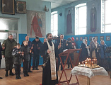 В храме Архистратига Михаила п. Каменоломни прошла панихида по невинно убиенным казакам в годы Гражданской войны и репрессий
