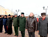 Торжественные мероприятия в день освобождения Октябрьского района от фашистских захватчиков