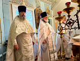 В хуторе Астахов прошло соборное богослужение 