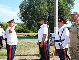 В Каменском благочинии казачата дали клятву и прошли старинный обряд       