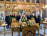 Заупокойное богослужение в память о репрессированных казаках было совершено в храме в честь Донской иконы Божией Матери г. Новошахтинска