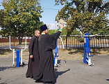 В г. Шахты в Даллари-парке состоялось знаменательное событие для всех жителей п. Фрунзе – освящение парка