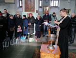 Каменская община глухих и слабослышащих в честь святого праведного Иоанна Кронштадского отметила праздник Крещения Господня