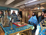 В храме в честь иконы Пресвятой Богородицы Взыскание погибших пос. Сидорово-Кадамовский отметили главное храмовое торжество