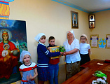 В праздник Святой Троицы в воскресной школе «Держава» Донецкого благочиния провели праздничное мероприятие