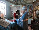Храм Вознесения Господня г. Шахты соборным богослужением отметил праздник в честь Иверского образа Пресвятой Богородицы 