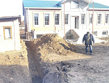 Продолжается строительство церковно-приходской школы в Донецком благочинии