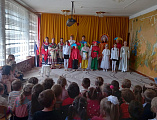 Воспитанники воскресной школы Пантелеимоновского храма выступили в деском саду № 28