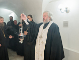 В Саратове Преосвященнейший епископ Симон совершил панихиду по архиепископу Александру (Тимофееву), своему духовному наставнику