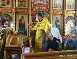 Поздравления с библейским юбилеем принял настоятель Донского храма г. Новошахтинска протоиерей Роман Амплеев