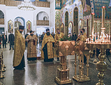 В Покровском кафедральном соборе г. Шахты совершен Новогодний молебен на благословение грядущего года