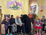 В Великую Пятницу протоиерей Глеб Гладышев посетил Дом престарелых станицы Гундоровской