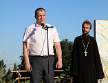 В день памяти и скорби в Покровском кафедральном соборе провели памятное мероприятие и совершили молитву об упокоении жертв Великой Отечественной войны