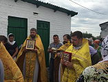 В пос. Горный в храме святой равноапостольной княгини Ольги отметили престольный праздник