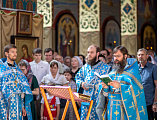 1 сентября в Покровском кафедральном соборе благословили учащих и учащихся на начало учебного года, а также совершили молебен «О сохранении творения Божия»