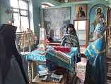 В храме Вознесения Господня соборным богослужением отметили праздник в честь Иверской иконы Божией Матери