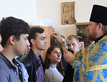 Об успешной учёбе в День знаний помолились студенты и преподаватели шахтинского филиала ДГТУ