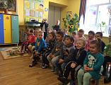 Воспитанники воскресной группы Свято-Успенского храма станицы Калитвенской посетили станичный детский сад
