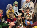 В Никольском храме г. Зверево прошел мастер-класс «Пасхальное яйцо» для малышей