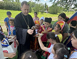 В Усьманской школе прошёл праздник, посвящённый Дню России