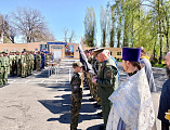 Молебен в Шахтинском Казачьем Кадетском Корпусе