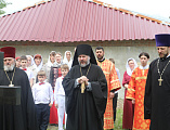 Преосвященнейший епископ Симон с архипастырским визитом посетил приход в честь великомученика Пантелеимона города Гуково