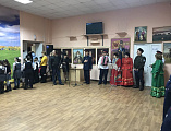 Настоятель Свято-Пантелеимоновского храма принял участие в открытии выставки в Миллерово