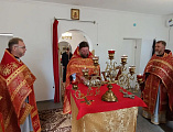 В храме посёлка Садовый прошло соборное богослужение духовенства Багаевского благочиния
