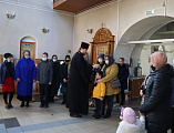 В Донском храме г. Новошахтинска состоялась встреча благополучателей проекта «Круг спасения» с настоятелем и руководителем проекта