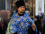 Накануне праздника Рождества Пресвятой Богородицы Преосвященнейший епископ Симон совершил всенощное бдение в Покровском кафедральном соборе г. Шахты