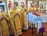 Соборное богослужение в честь праздника церковного новолетия в станице Советской