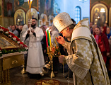 Светлое Христово Воскресение встретили в Покровском кафедральном соборе города Шахты