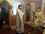 В Никольском храме слободы Кашары прошел праздник в честь дня рождения матушки Натальи Жевердан