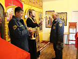 Личный состав Кашарского местного пожарно-спасательного гарнизона посетили храм святителя Николая Чудотворца сл. Кашары
