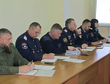 Состоялась встреча членов Совета по делам казачества при Администрации г. Шахты. В работе заседания принял участие протоиерей Сергий Яценко