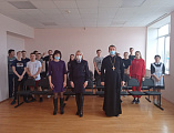 Духовно-нравственная беседа о вредных привычках с учениками в Чернышевском благочинии