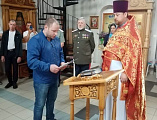 Традиционная встреча и приведение к присяге казаков станицы Мало-Несветаевская