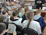 Час духовности в Красновской библиотеке: встреча ко Дню православной книги