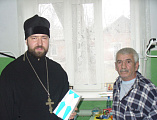 В хоспис пос. Таловый принесли весть о Рожденном Христе