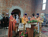 В день памяти святых мучеников Адриана и Наталии духовенство Багаевского благочиния совершило соборное богослужение