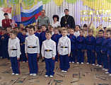 Иерей Николай Налёткин поздравил воспитанников детского сада с наступающим Днем Победы