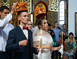 Епископ Шахтинский и Миллеровский Симон совершил таинство Венчания