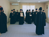 Епископ Шахтинский и Миллеровский Симон вручил Патриаршие награды духовенству Шахтинской епархии