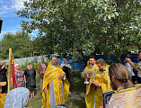 В Миллеровском районе состоялся крестный ход из станицы Мальчевской в слободу Колодези