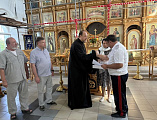 Руководителя епархиального отдела по приграничному сотрудничеству наградили благодарственными письмами 
