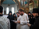 Преосвященнейший епископ Симон совершил монашеский постриг в Покровском кафедральном соборе города Шахты