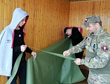 Мужество и благодарность: встреча с героем в детском приюте «Огонек» поселка Каменоломни